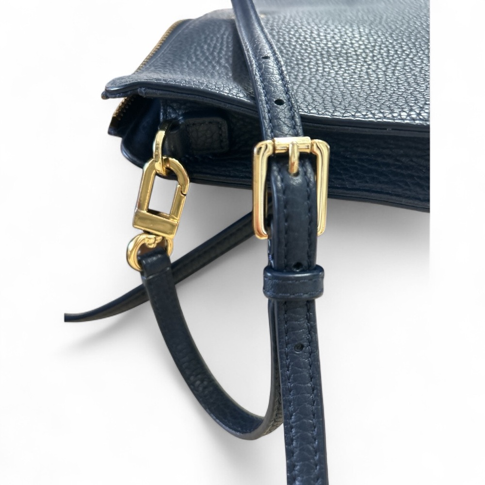 Tory Burch Navy Brody Pebbled
Wallet Crossbody - Picture 4 of 6